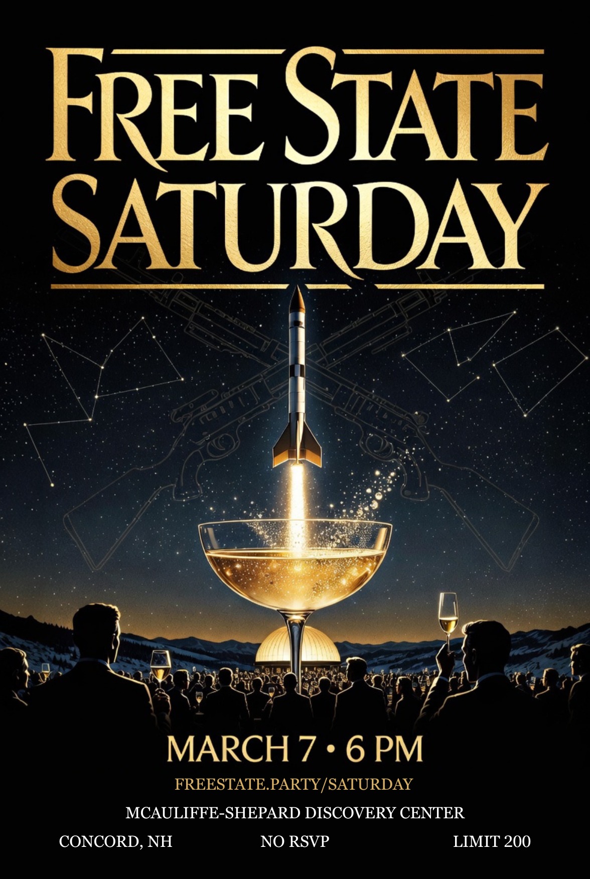 Free State Saturdays — this month's gathering